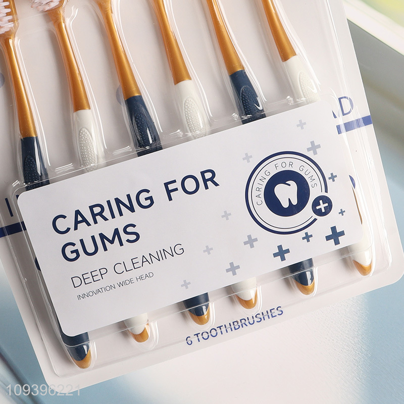 Low price soft bristles toothbrush for daily use
