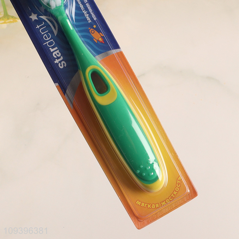 Online wholesale toothbrush with fine bristles for deep clean