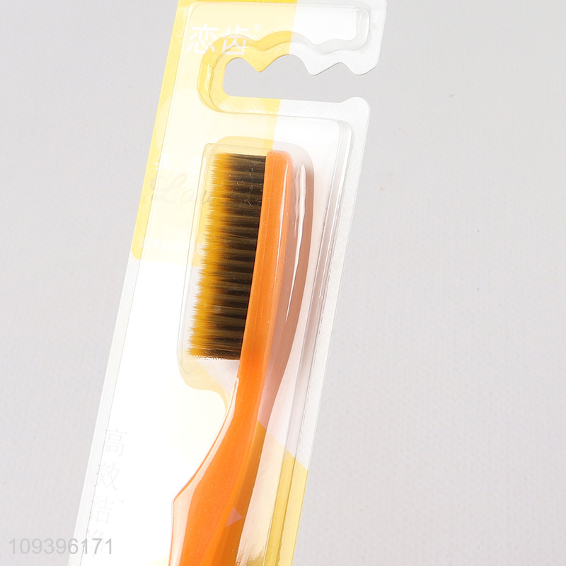 Top products comfortable grip toothbrush for teeth cleaning