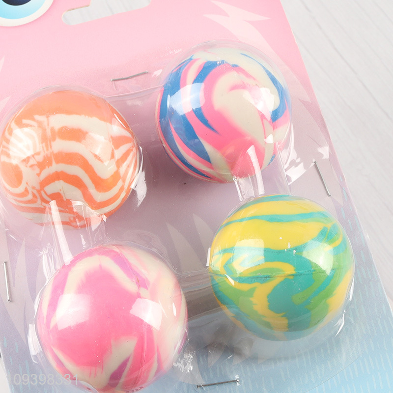 Popular products 4pcs bouncy ball set