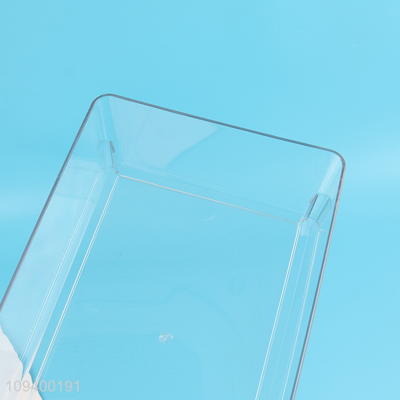 Factory direct sale clear fridge vegetable storage box