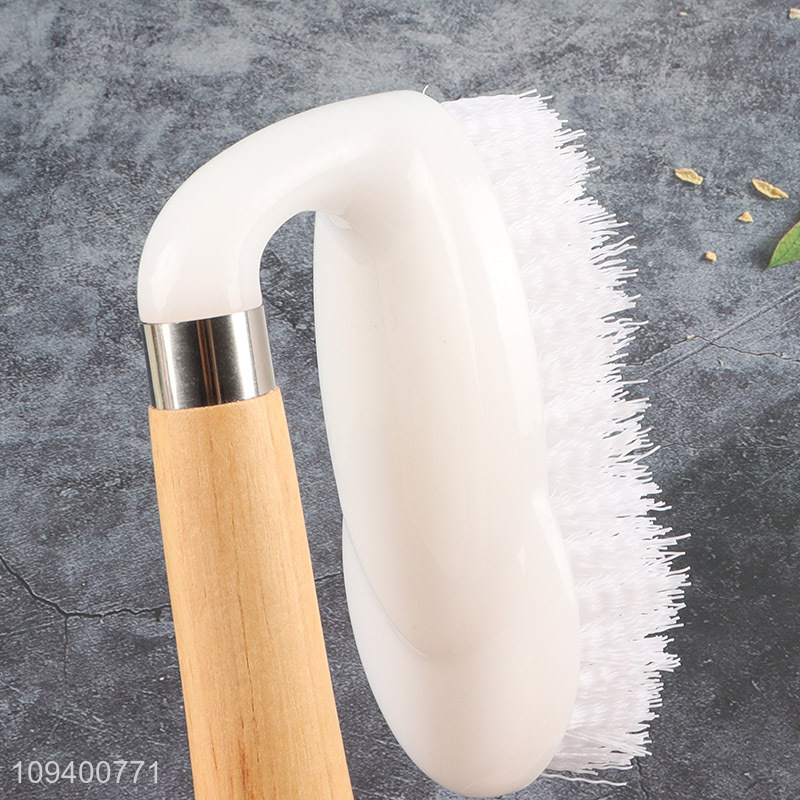 Low price wooden handle cleaning brush scrubbing brush