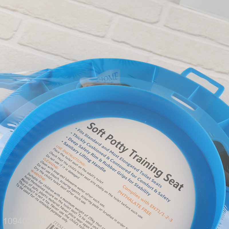 Latest products non-slip safe kids toilet seat cushion