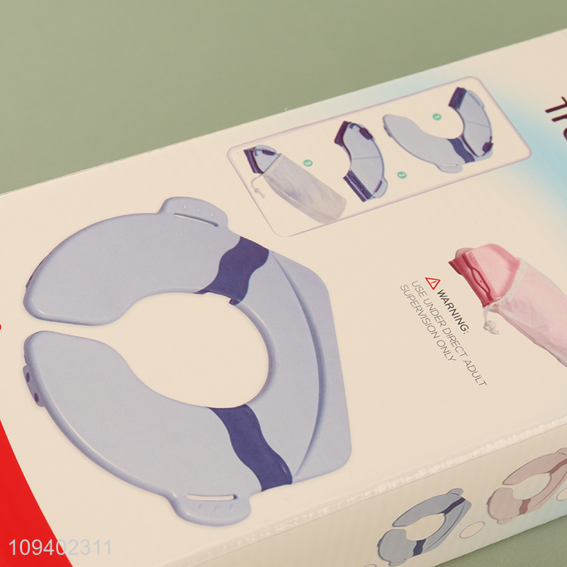 Wholesale lightweight folding travel potty seat