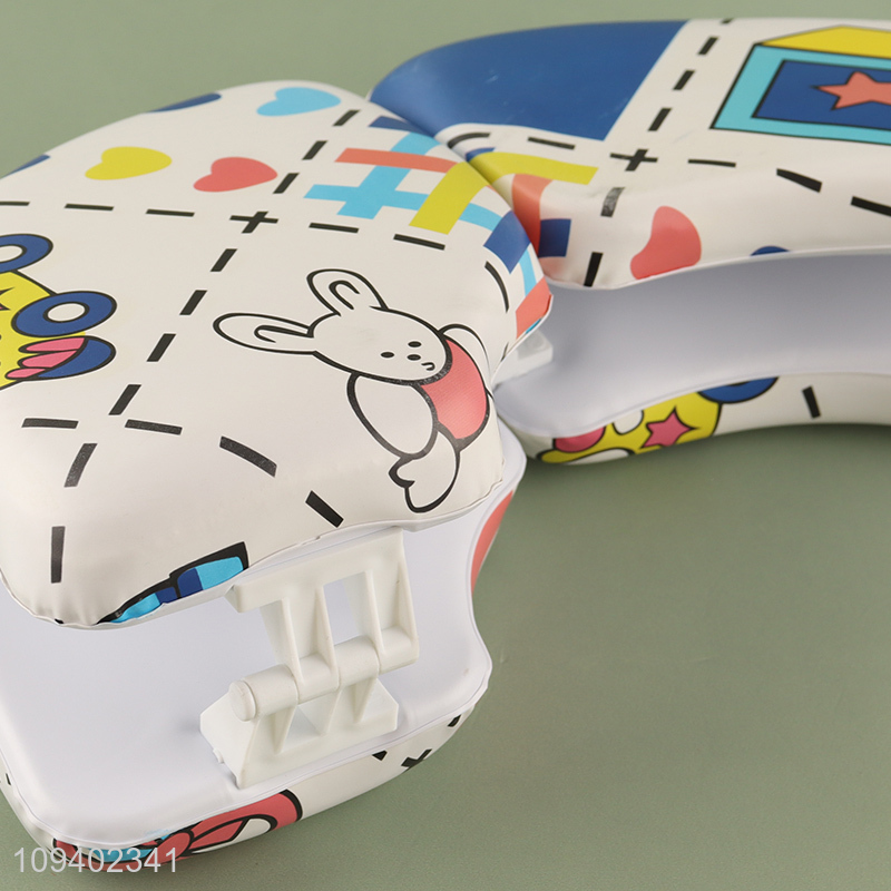Top sale folding padded potty seat with cute print