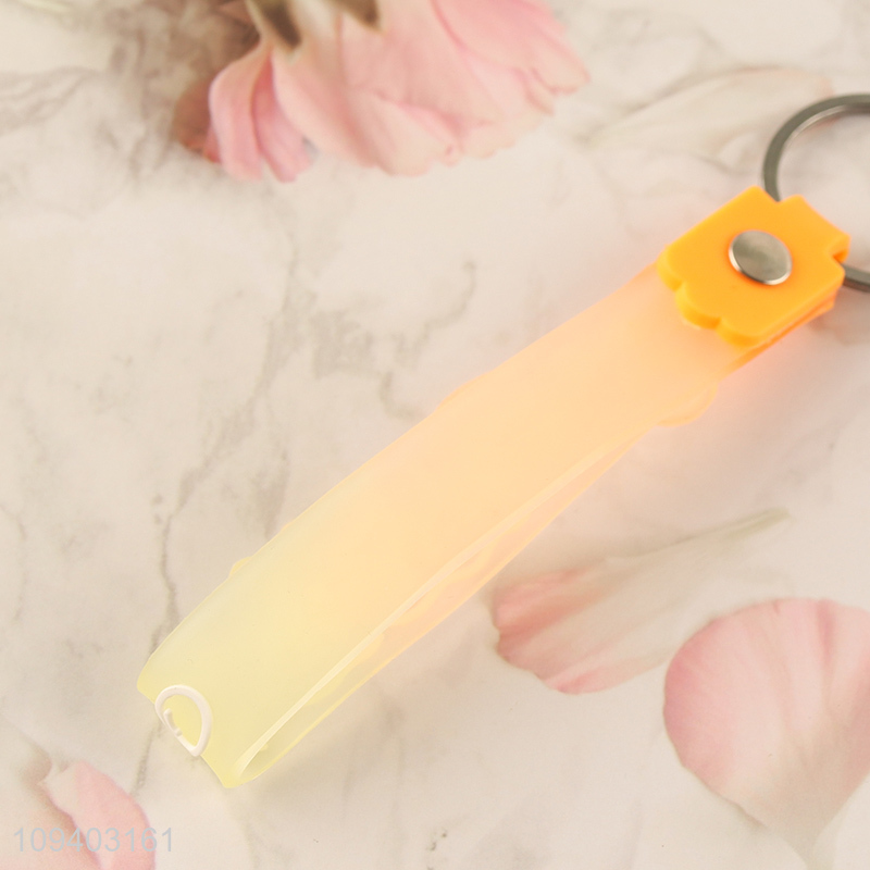 Good selling motorcycle pendant silicone key chain key rings