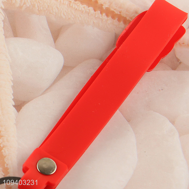 Hot products silicone key chain key rings for gifts