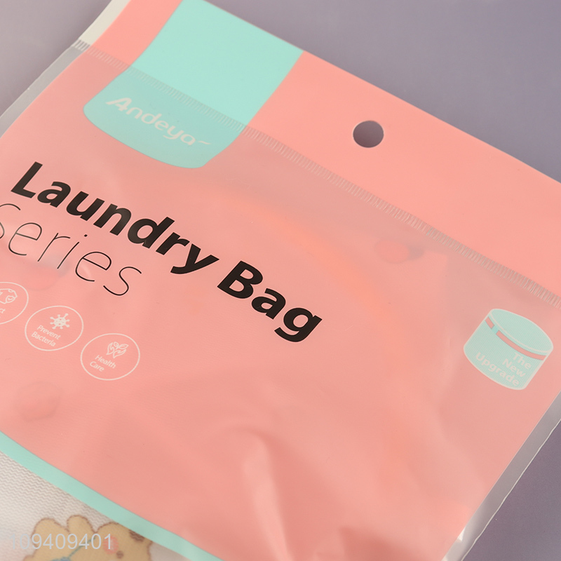 Good selling 70g fine mesh printed bra laundry bag