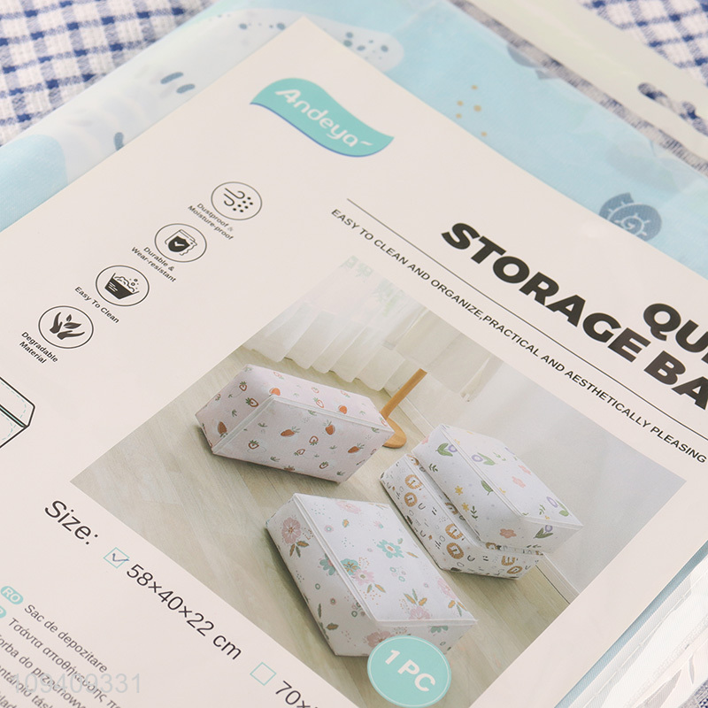 Best quality 70g PEVA zipper storage bag
