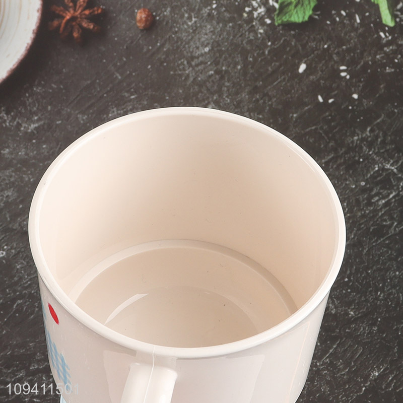 Good sale plastic cup water cup with handle
