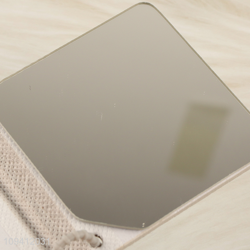Hot sale portable folding pocket makeup mirror