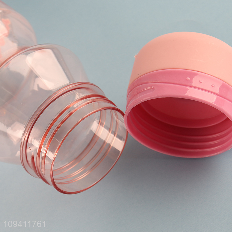 China factory plastic cartoon kids water bottle