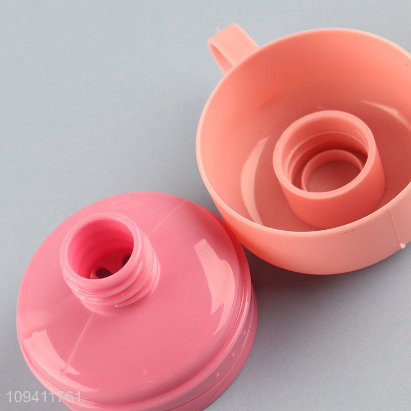 China factory plastic cartoon kids water bottle