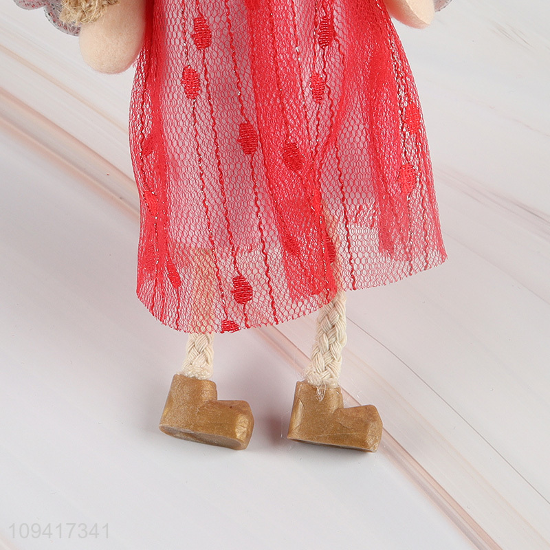 China factory girls decorative Christmas hanging ornament