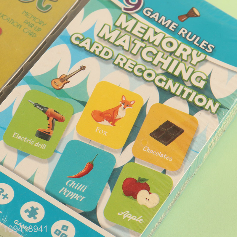 Factory price memory matching games board game for kids