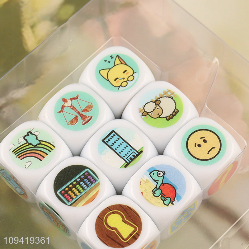 Hot items educational diy board game stor dice games