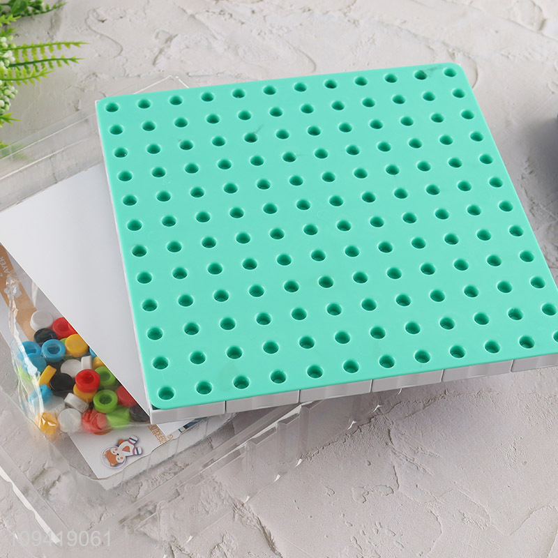 China wholesale building blocks puzzle chess board games for kids