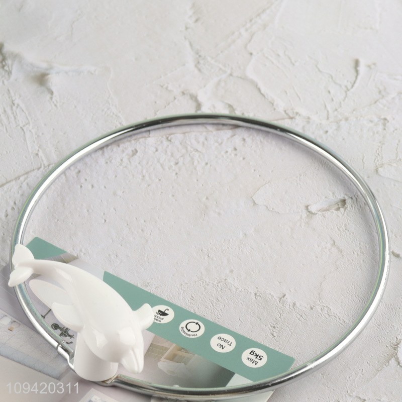 Low price round towel rack suction cup hook for sale