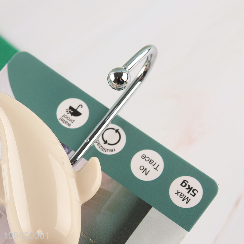 Wholesale seamless dolphin hook suction cup hook