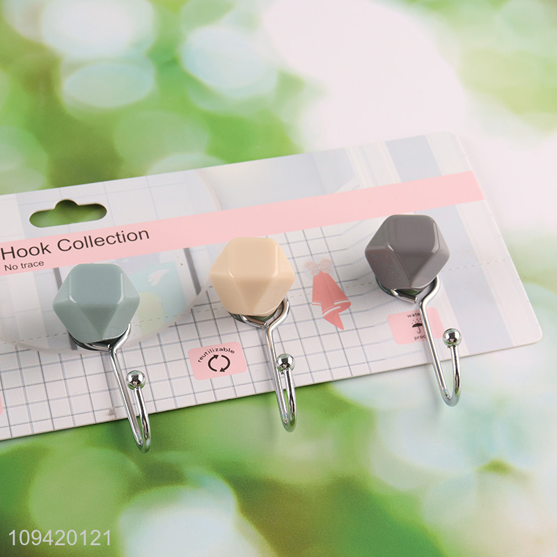 Factory direct sale multicolor suction cup hook hanging hook