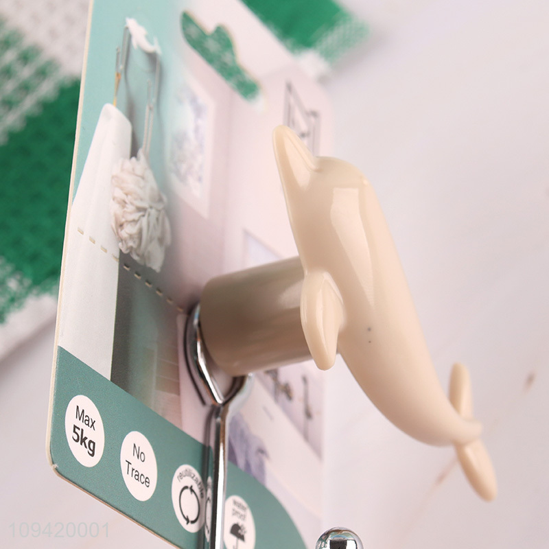 Wholesale seamless dolphin hook suction cup hook
