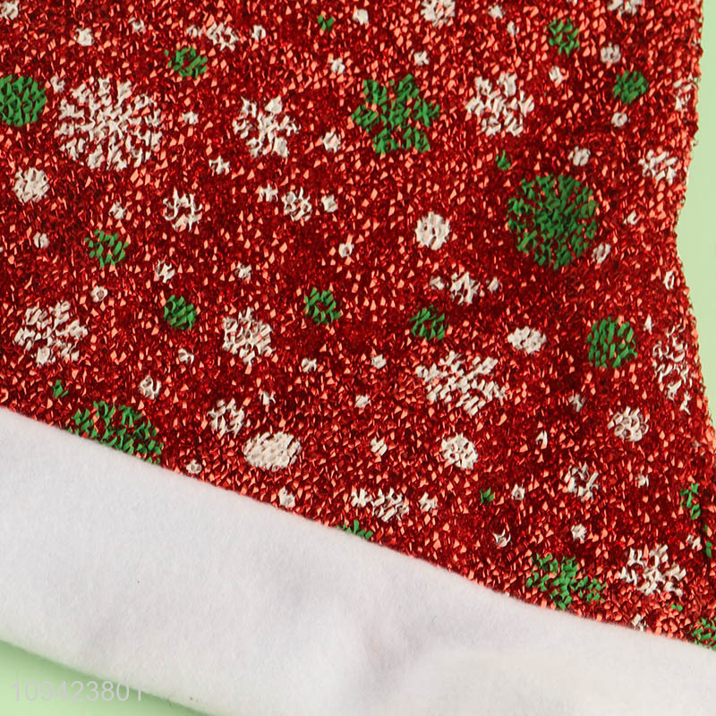 China products polyester christmas hat for sale