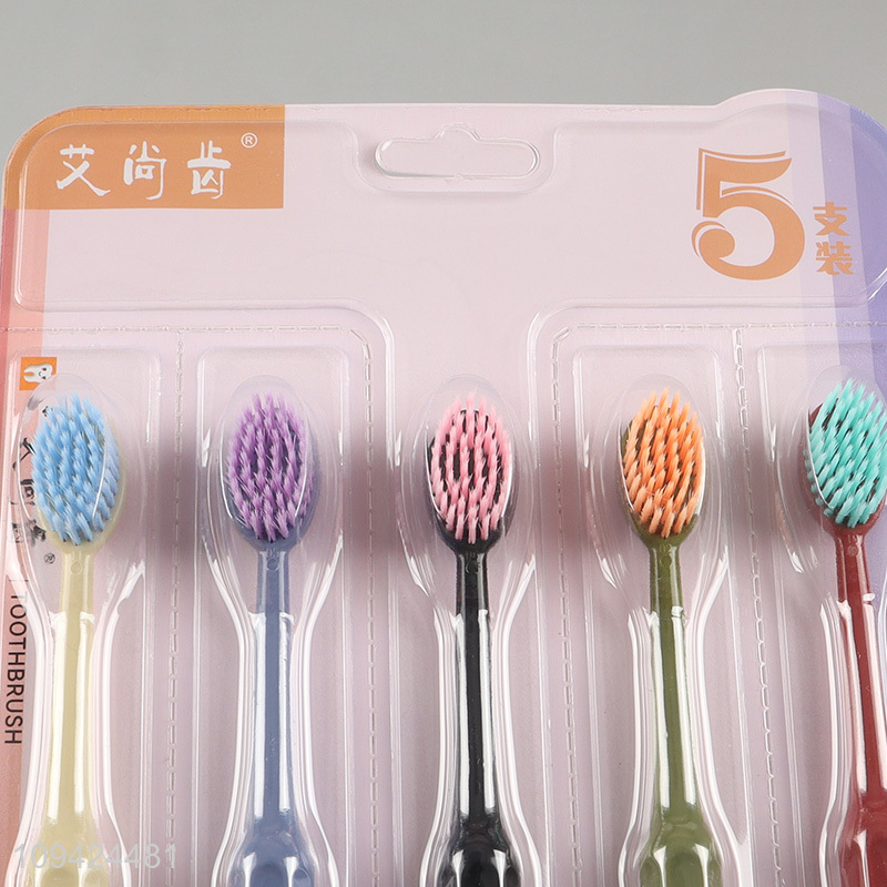 Best Quality 5Pcs Toothbrush Value Pack