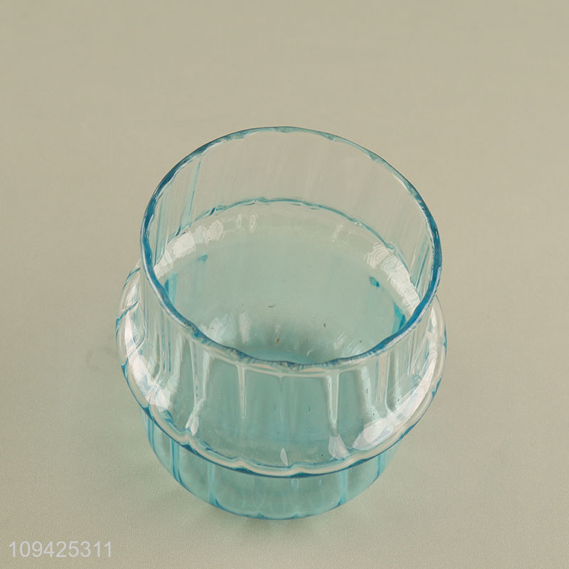 Online wholesale glass flower vase for home decor