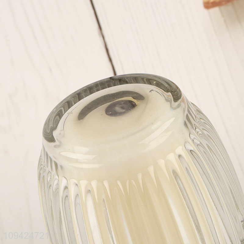 Hot selling clear glass cup candle scented candle