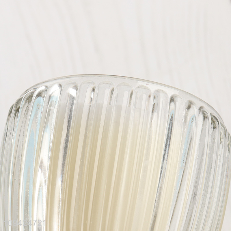 Hot selling clear glass cup candle scented candle