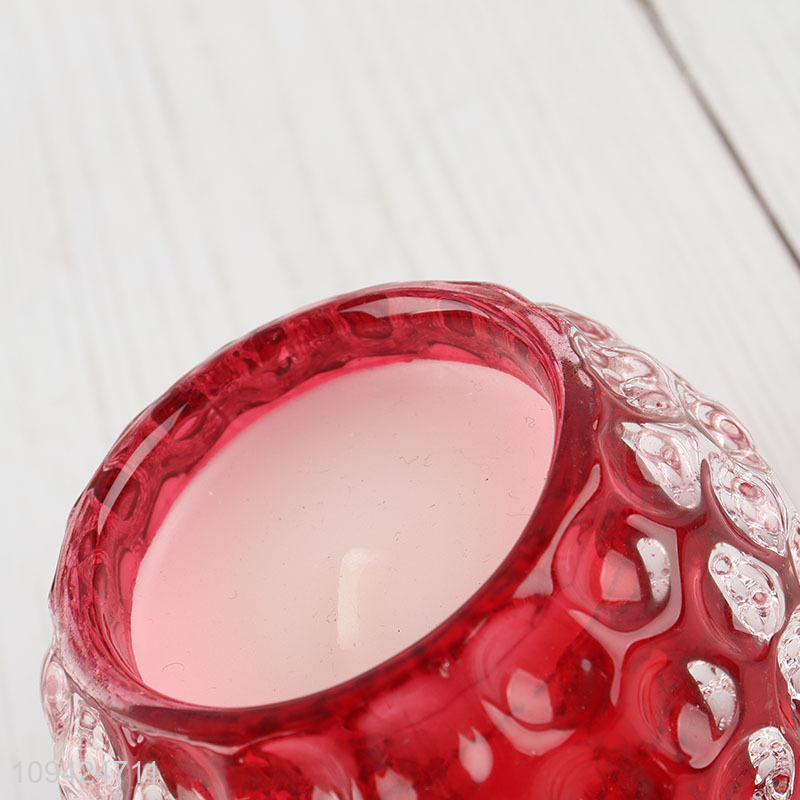 China products decorative glass cup candle scented candle