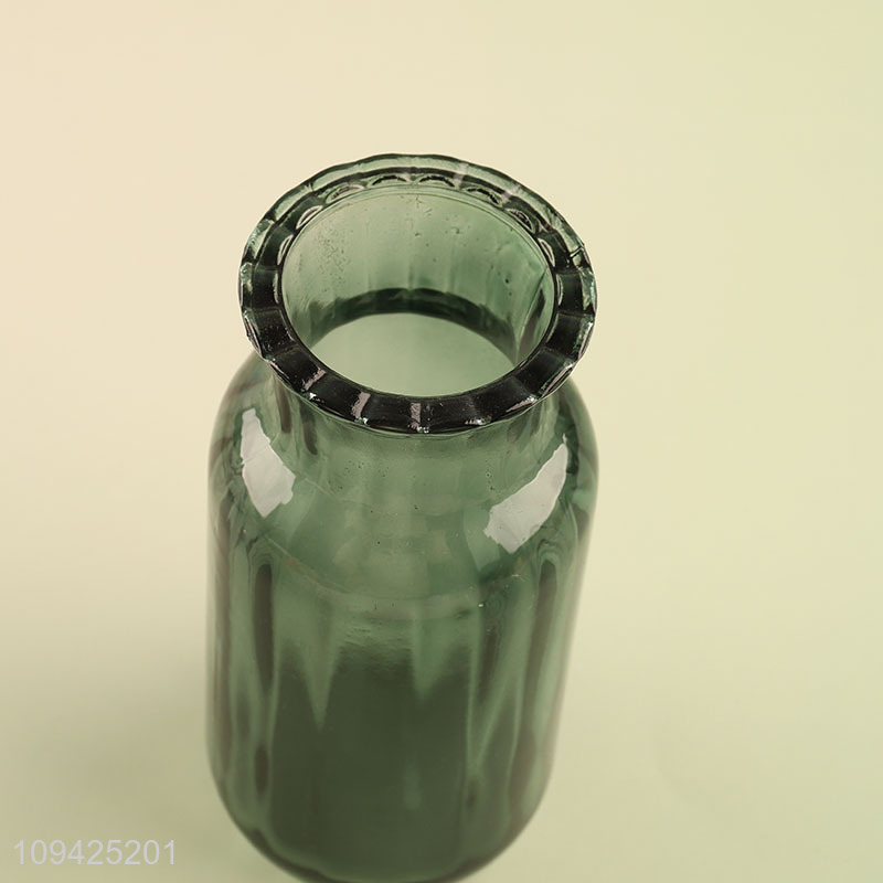 New arrival  tabletop decor glass flower vase