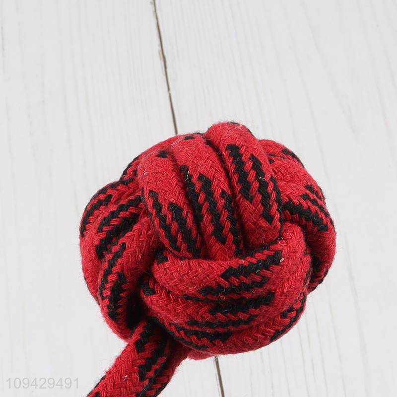 Interactive Cotton Rope Knot Ball Toy For Dogs