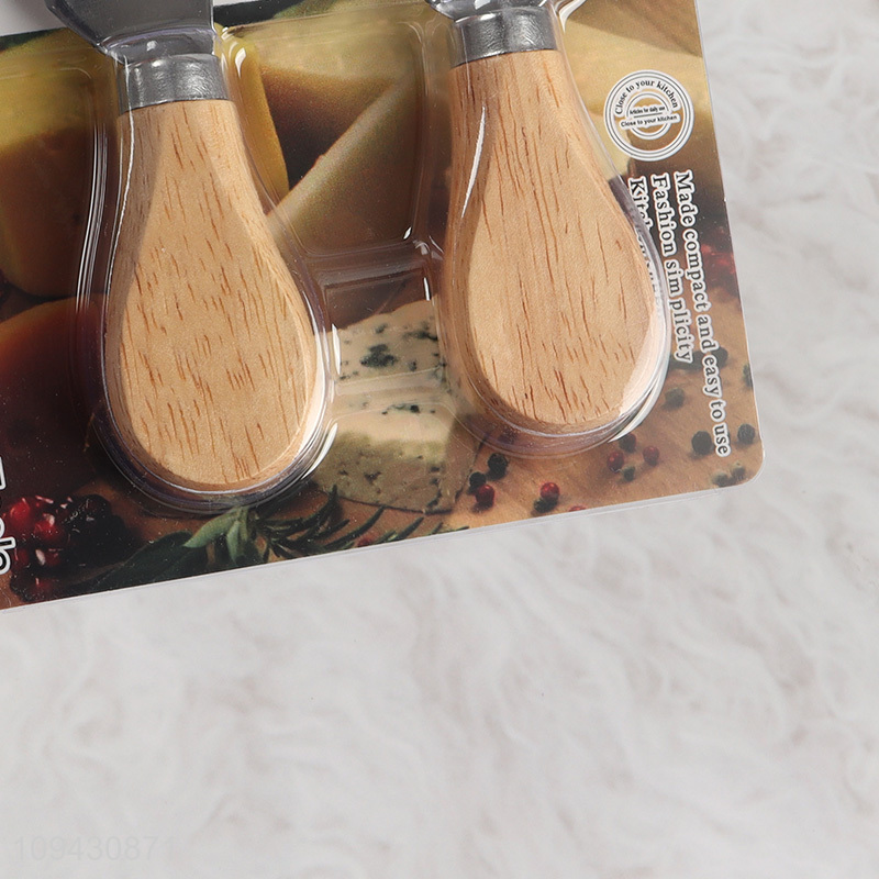 Good price 2pcs cheese knife cheese fork set