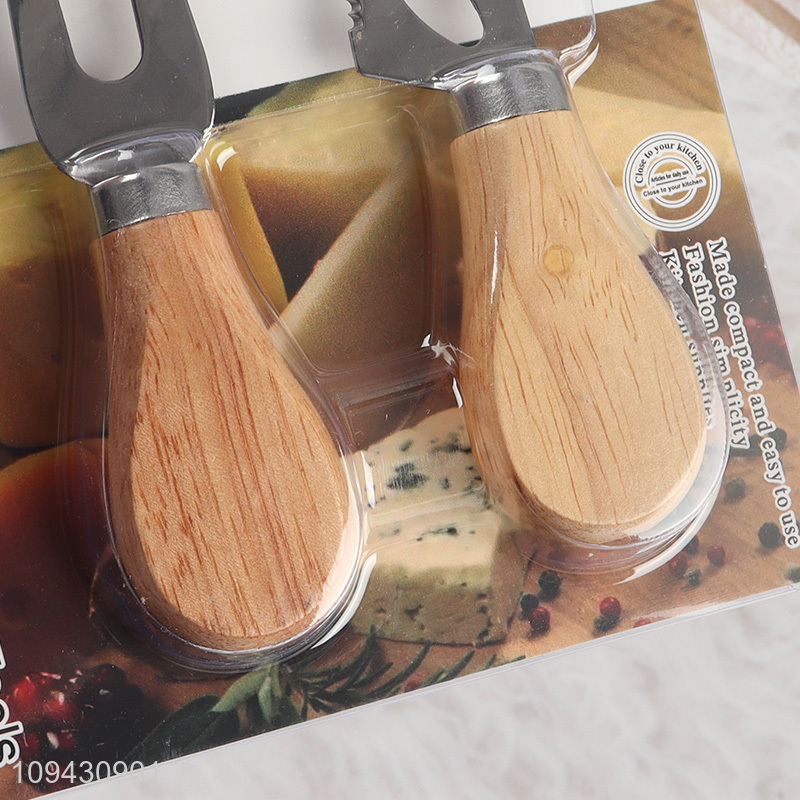 Factory supply 2pcs cheese knife and fork set