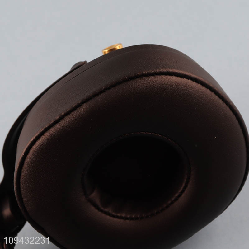 Hot selling black stereo sounds wireless bluetooth headphones