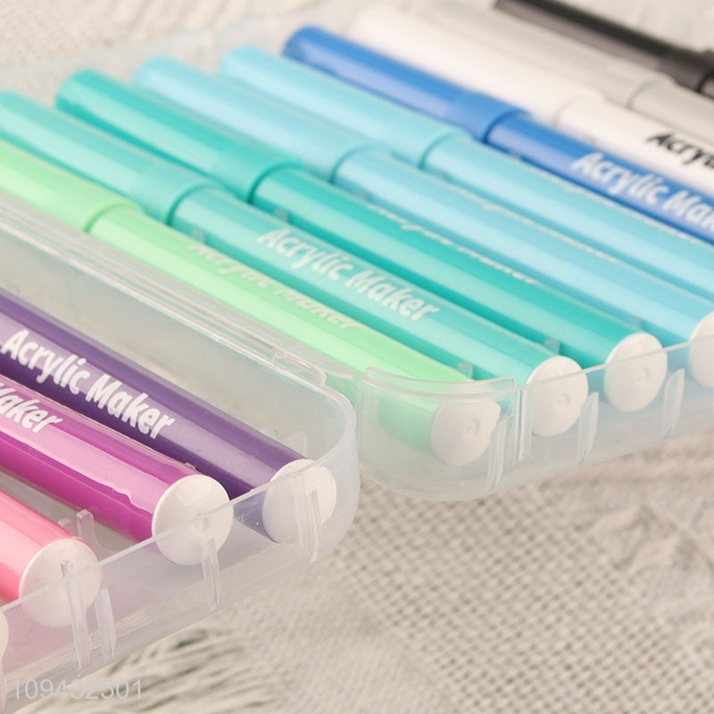 Top sale soft grip washable marker pen for school use