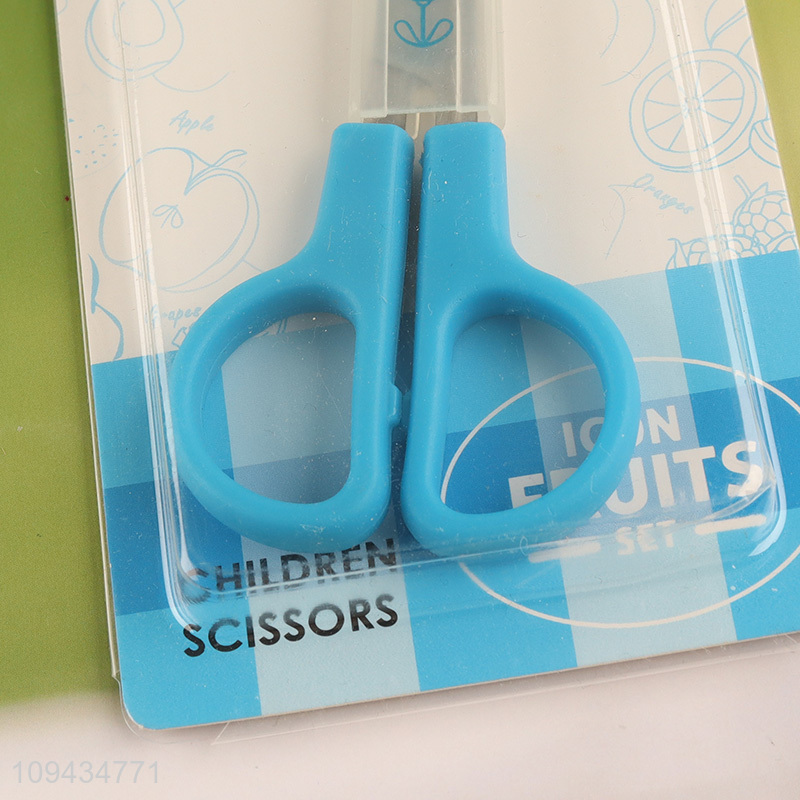 New arrival  school students children paper scissors