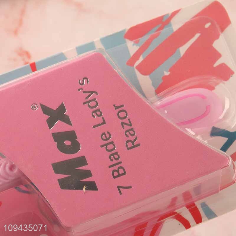 Good Sale 7 Blade Smooth Shave Disposable Razor