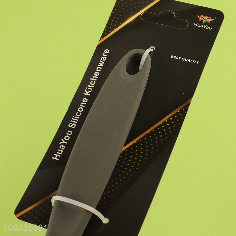 Low price non-stick silicone cooking spatula for kitchen