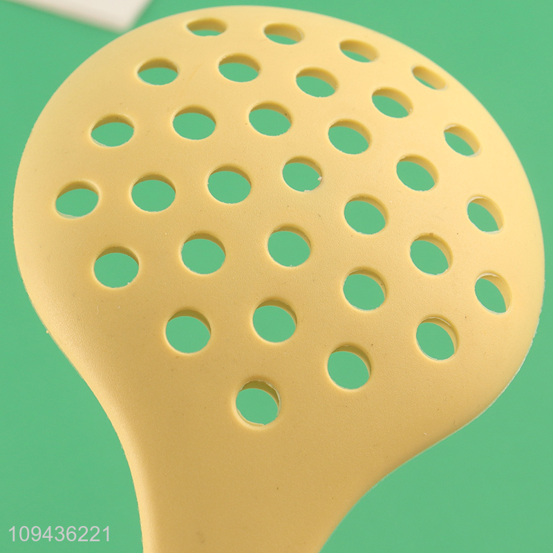 Best selling silicone kitchen utensil skimmer spoon