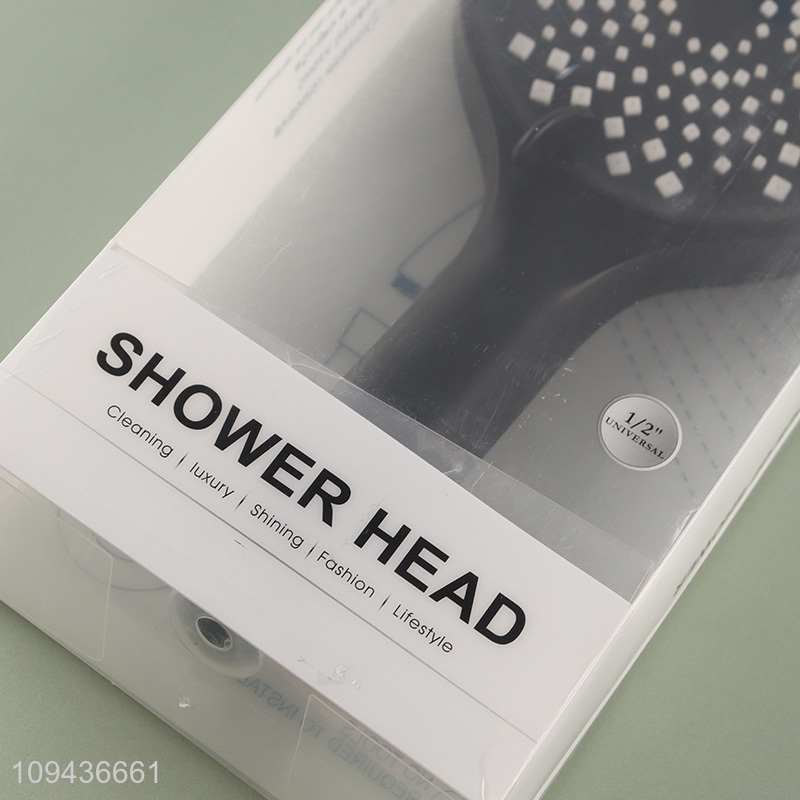 Yiwu market  black handheld shower head for sale