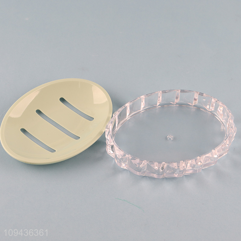 China supplier 5pcs plastic bathroom set for household