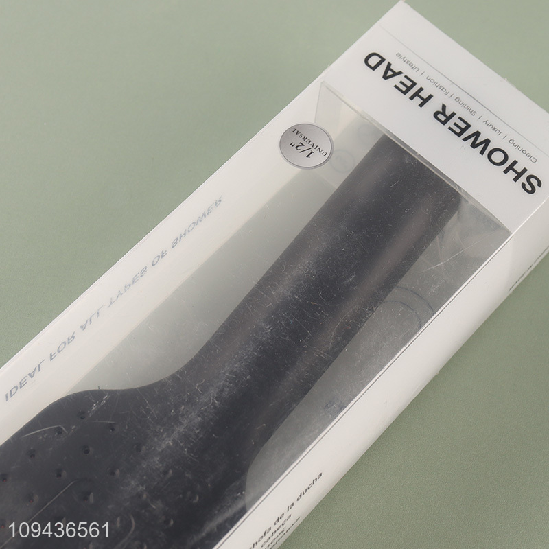 Factory direct sale rectangle black handheld shower head wholesale