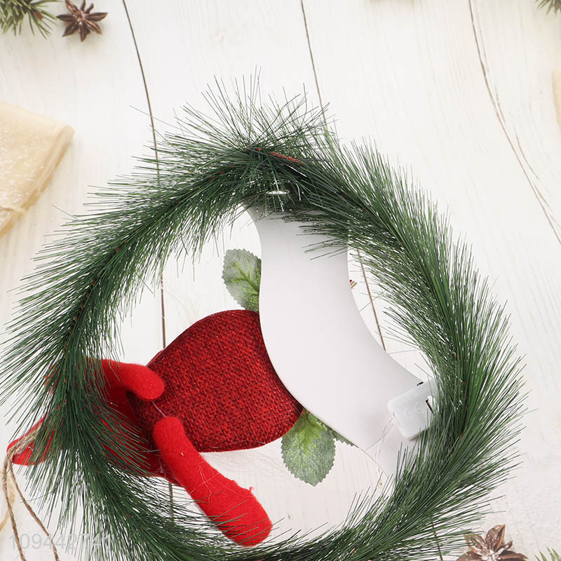 China supplier festive wreath ornament for xmas