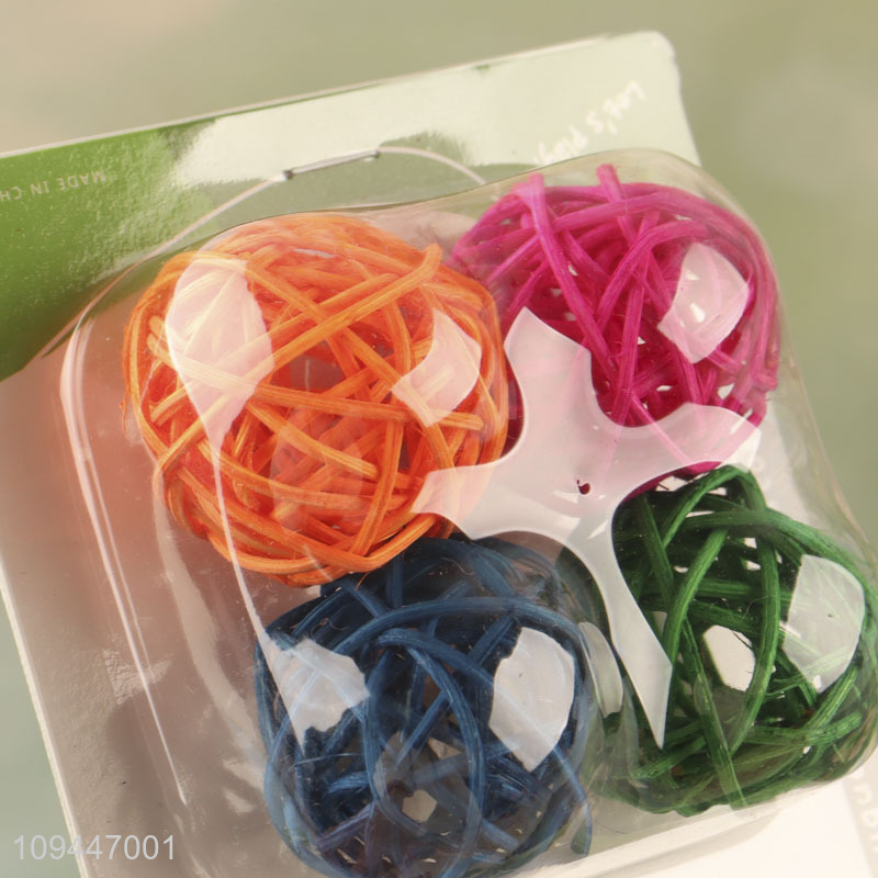 Online wholesale 4pcs cat play toy interactive toys