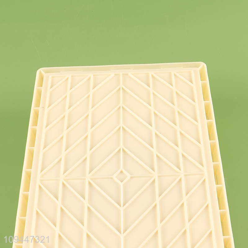 Low price household folding storage basket for sale