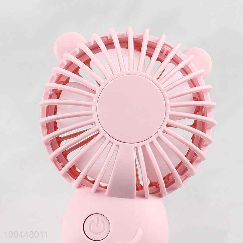 New arrival cartoon plastic mini electric fan
