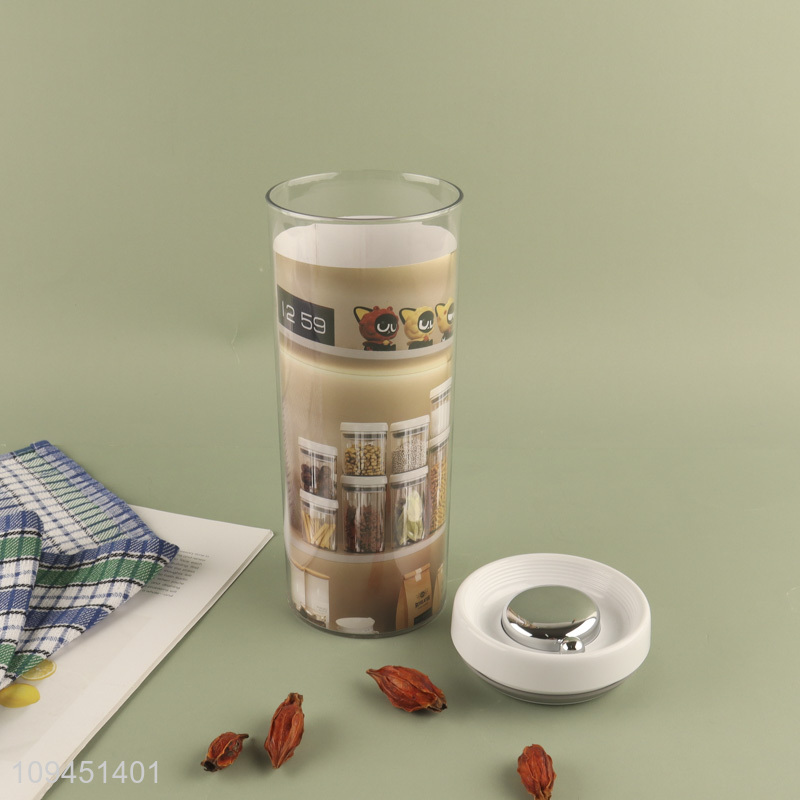 China factory round large capacity sealed storage jar