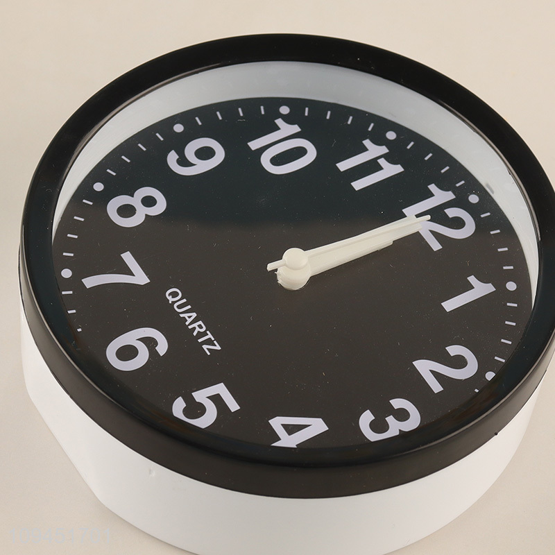 Online wholesale round quartz alarm clock for household